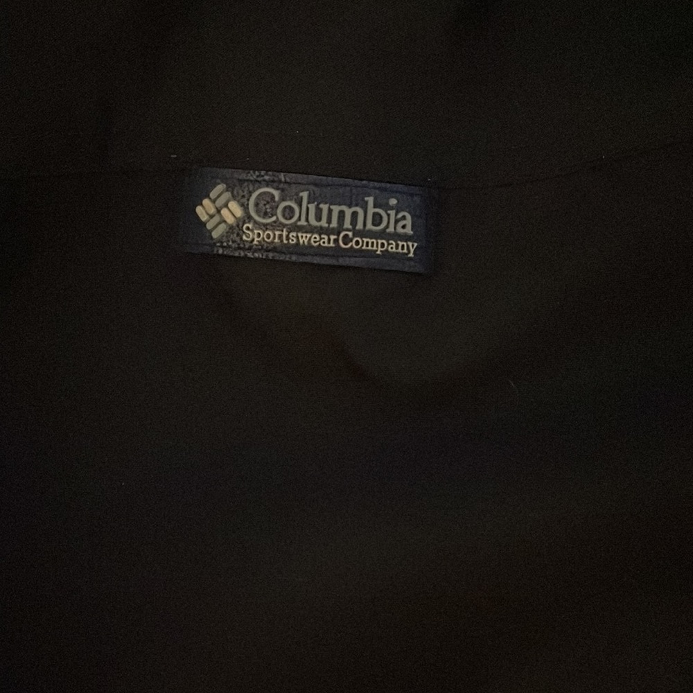 Men’s Columbia Black & Blue Performance Jacket - Picture 6 of 7